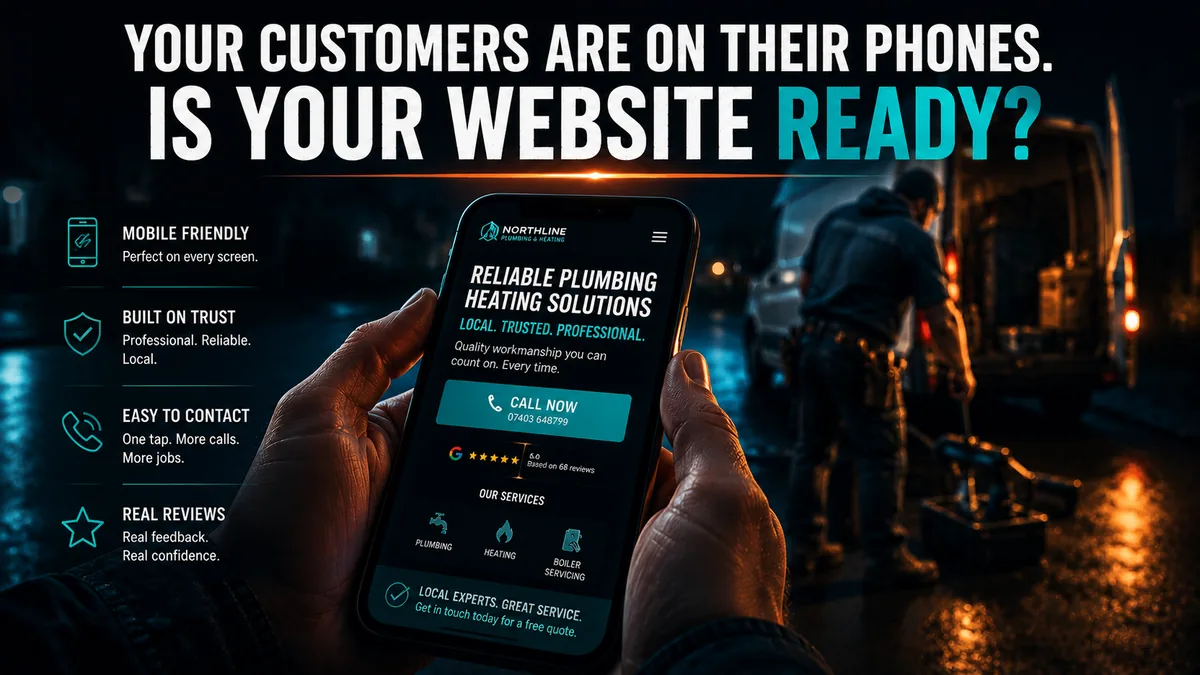 Most of your customers are on their phones — is your website ready? A New Dawn AI